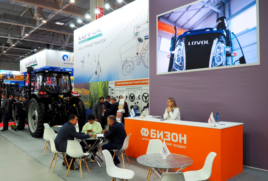Presented the main trends in the agricultural machinery market at the exhibition in Krasnodar