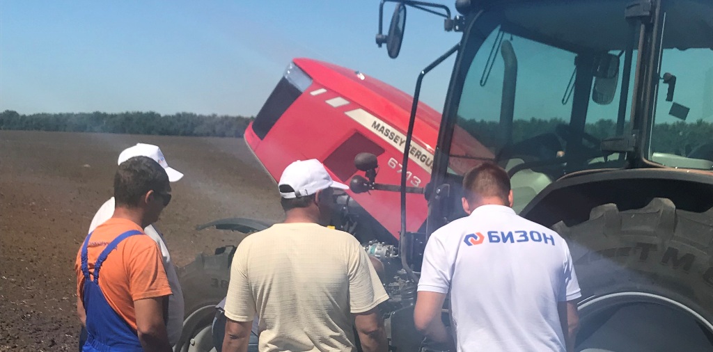 Трактор Massey Ferguson 6713 будет трудиться в КФХ из Орловского района