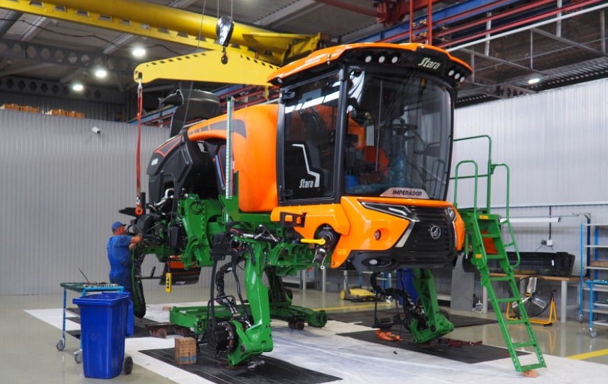 More than half a thousand agricultural machines were produced in the assembly shop