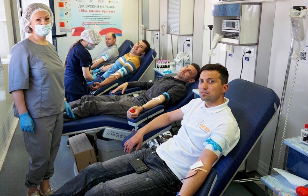 We are one blood! Donors of the holding company «Bizon» shared another 16 liters of blood