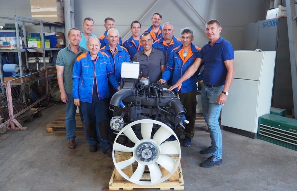 Repair shop for components and assemblies: overhaul of the 300th engine completed